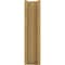 Ekena Millwork 6-in W x 12-in D x 24-in H Balboa Block Rough Cedar Woodgrain TimberThane Outlooker, Primed Tan OUTUR060X12X24BOA44RCPR - alternate 5